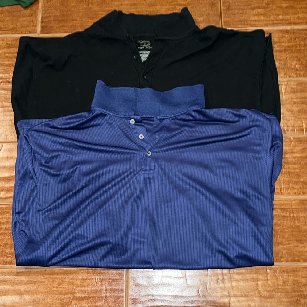 Men’s 2 XL Collared Polo Shirts